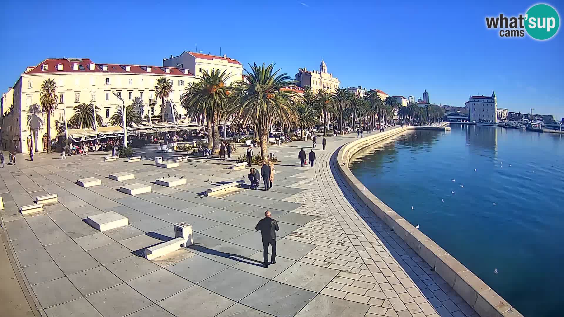 Webcam Split Riva – Prokurative | Plaza de la República