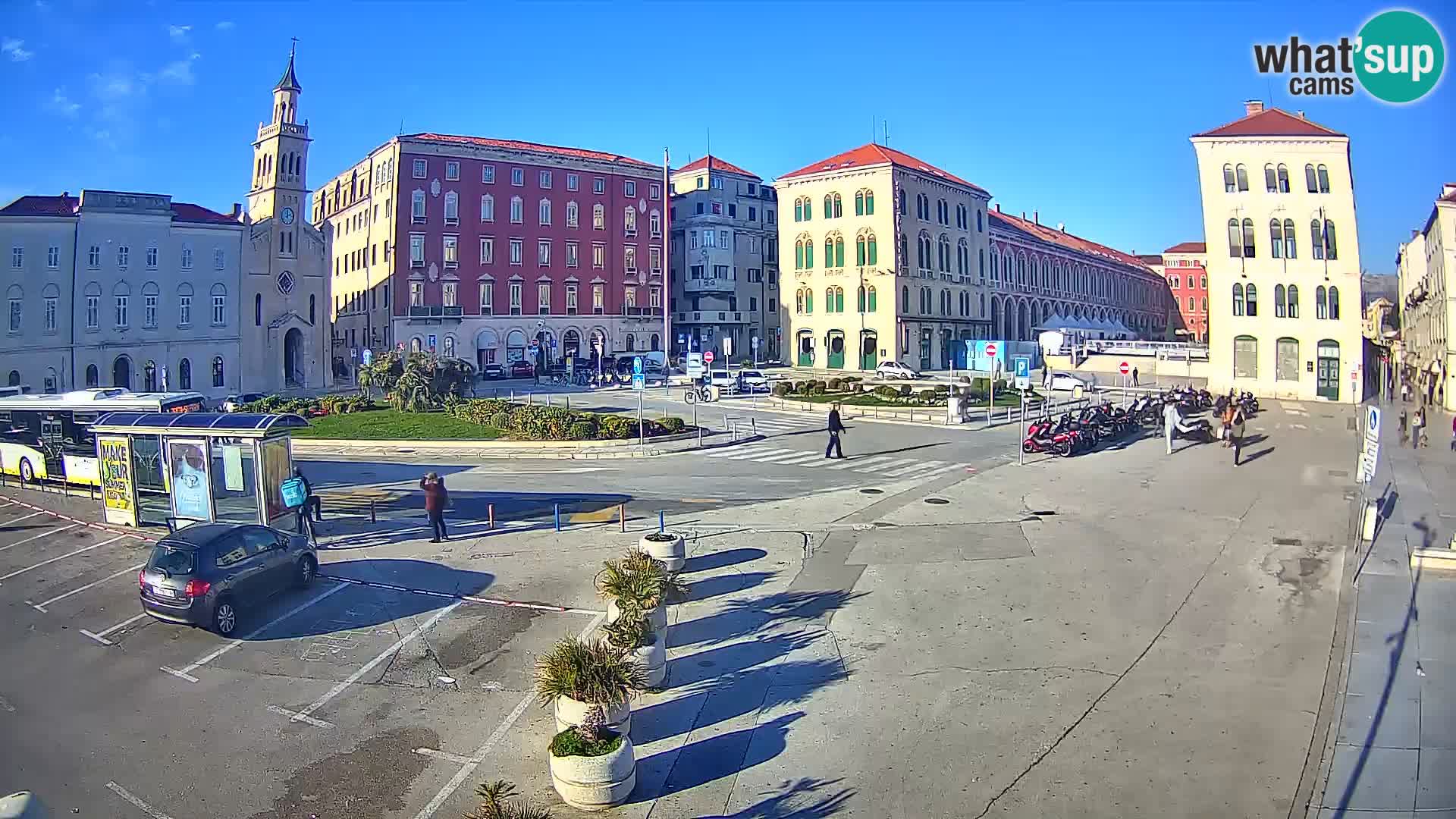 Split kamera Riva – Prokurative | Trg Republike