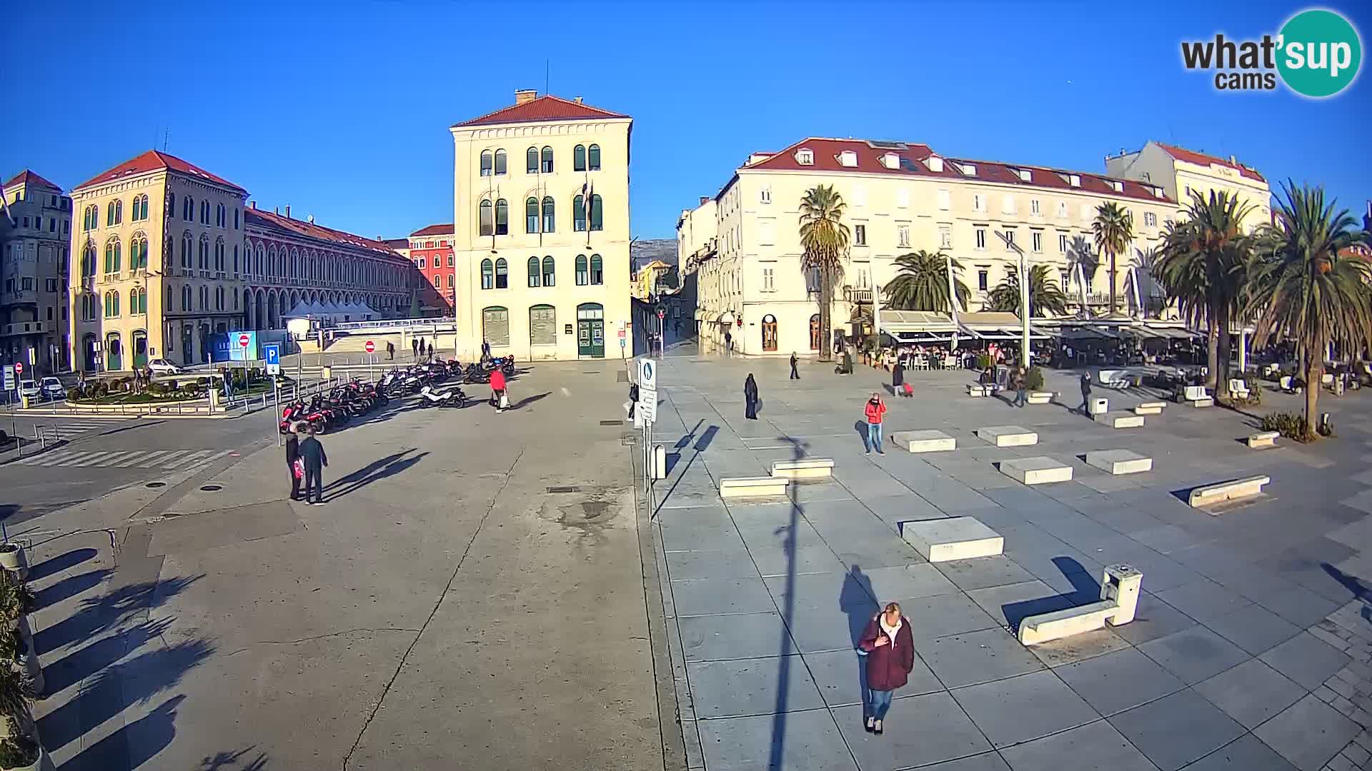 Webcam Spalato Riva – Prokurative | Piazza della Republika