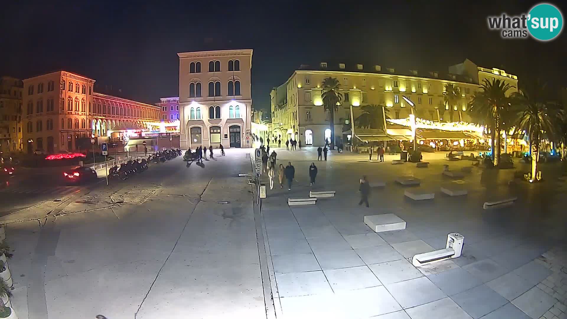 Webcam Spalato Riva – Prokurative | Piazza della Republika