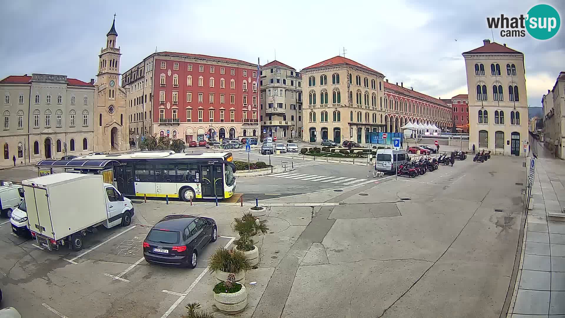 Split kamera Riva – Prokurative | Trg Republike