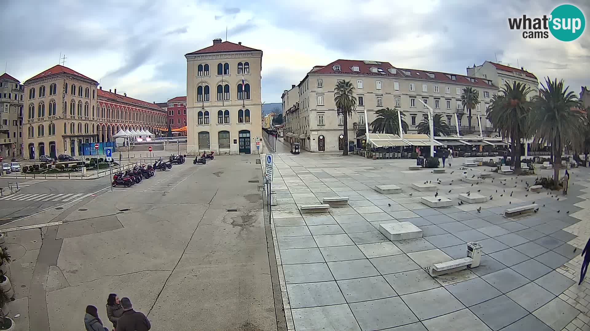 Webcam Spalato Riva – Prokurative | Piazza della Republika
