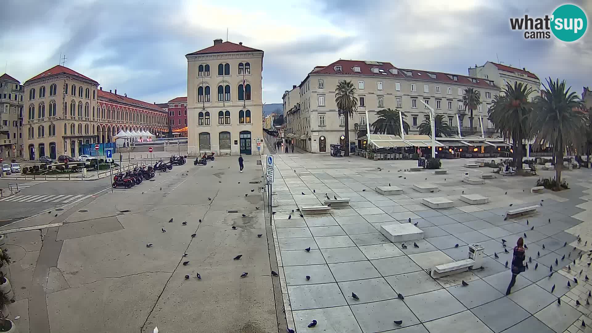 Webcam Spalato Riva – Prokurative | Piazza della Republika