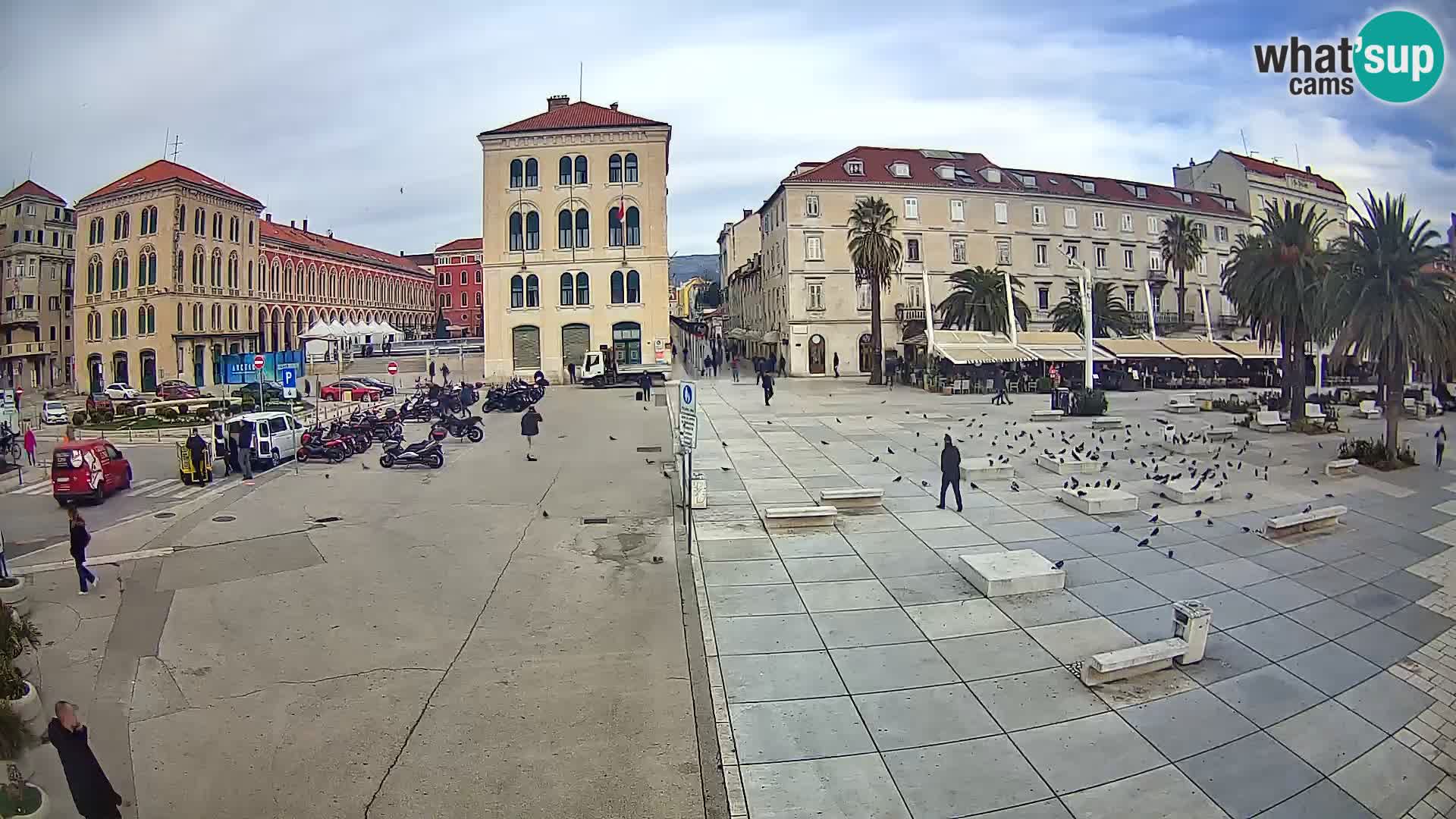 Webcam Spalato Riva – Prokurative | Piazza della Republika