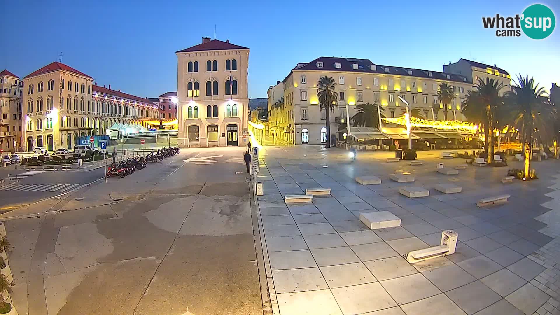 Webcam Spalato Riva – Prokurative | Piazza della Republika