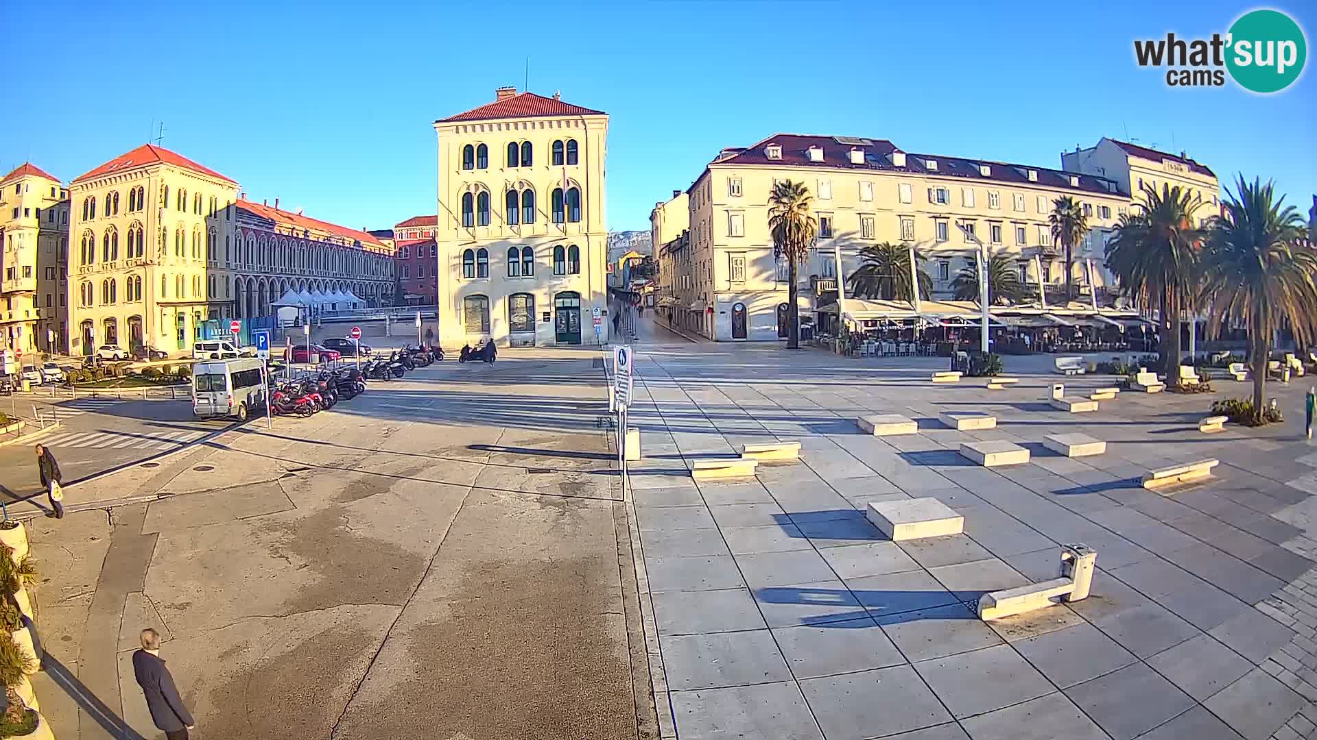 Live kamera Split Riva – Prokurative | Trg Republike