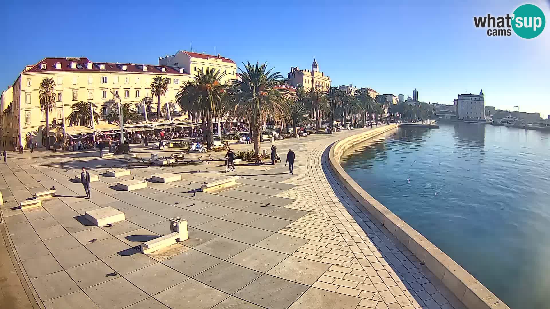 Live kamera Split Riva – Prokurative | Trg Republike