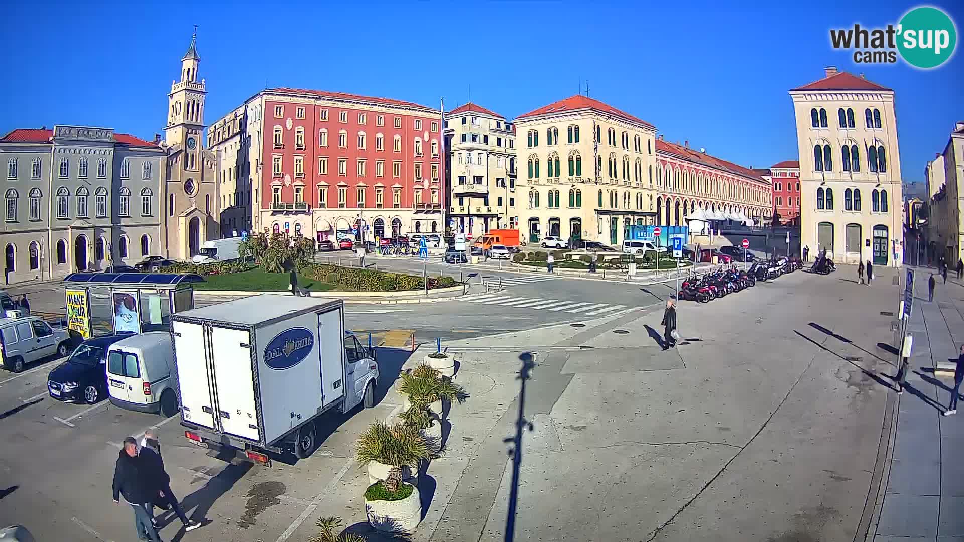 Live kamera Split Riva – Prokurative | Trg Republike