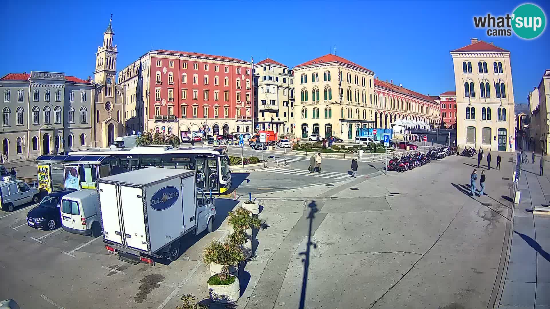 Webcam Split Riva – Prokurative | Trg Republike