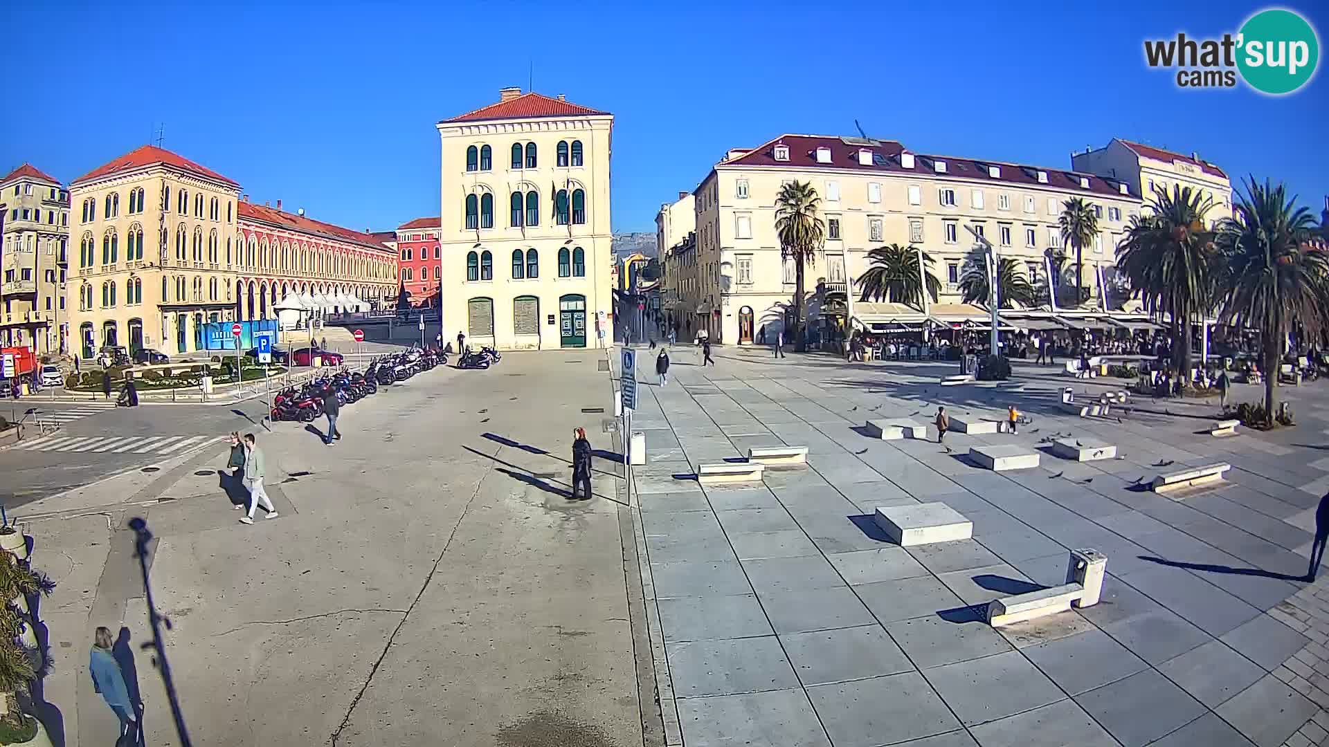 Webcam Split Riva – Prokurative | Trg Republike