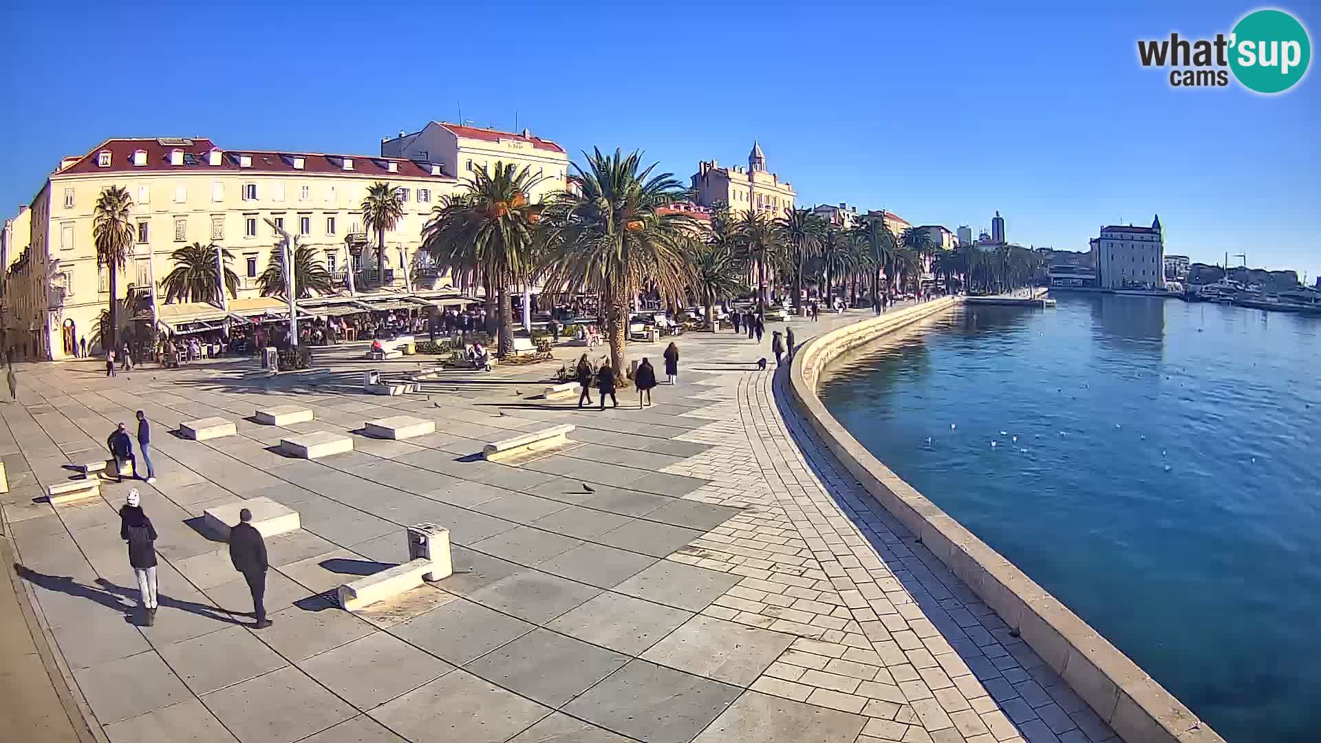 Split kamera Riva – Prokurative | Trg Republike