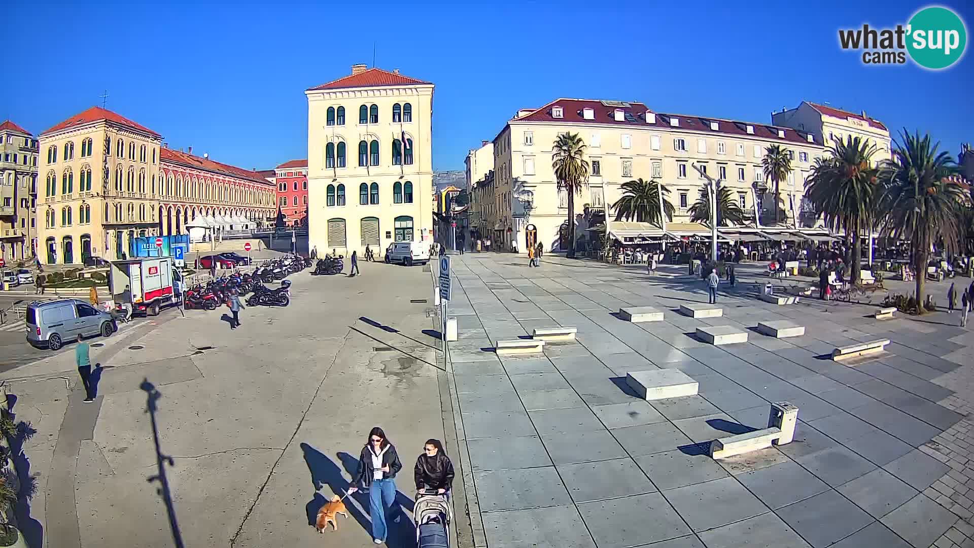 Live kamera Split Riva – Prokurative | Trg Republike