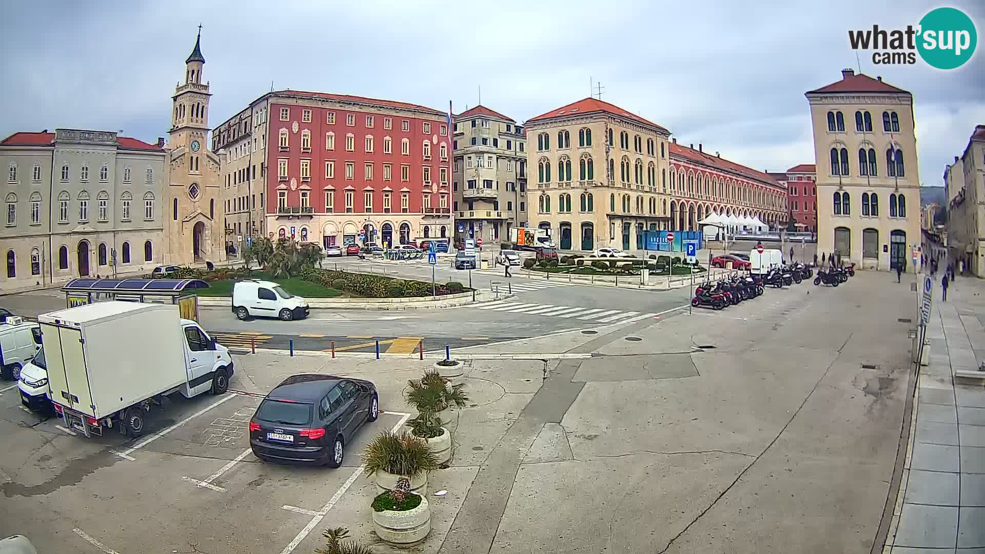 Webcam Split Riva – Prokurative | Plaza de la República