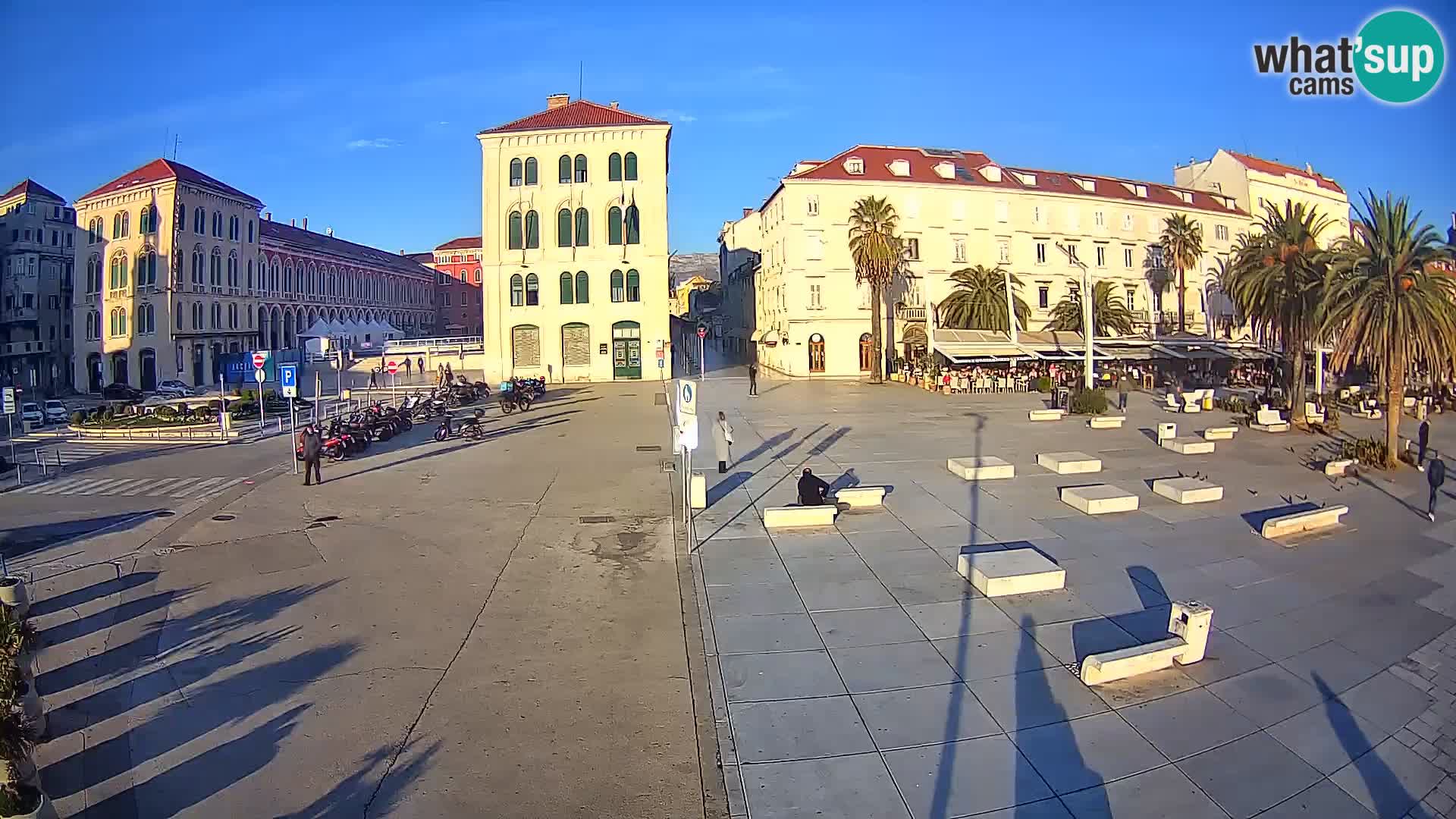 Split kamera Riva – Prokurative | Trg Republike