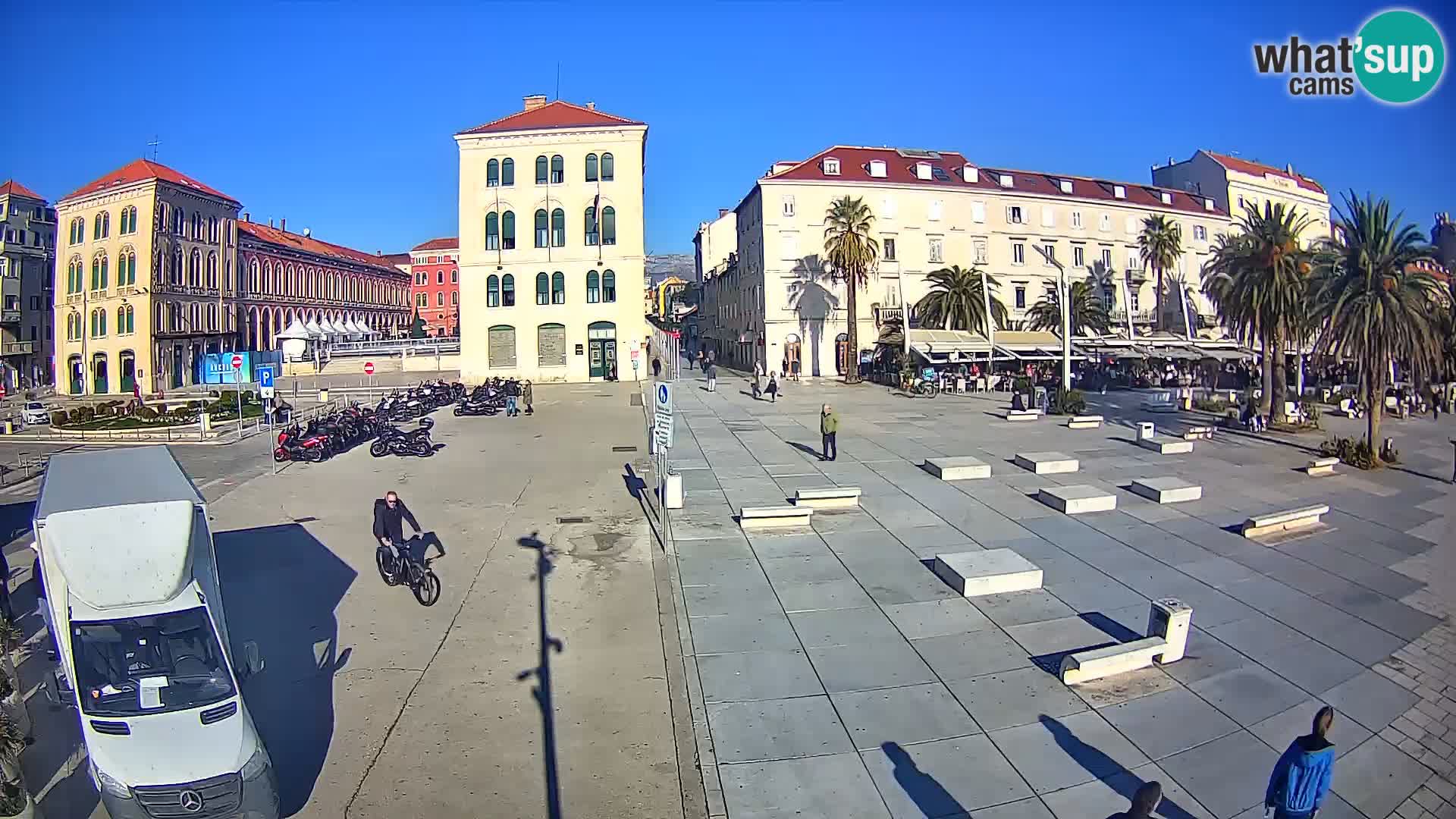 Webcam Split Riva – Prokurative | Trg Republike
