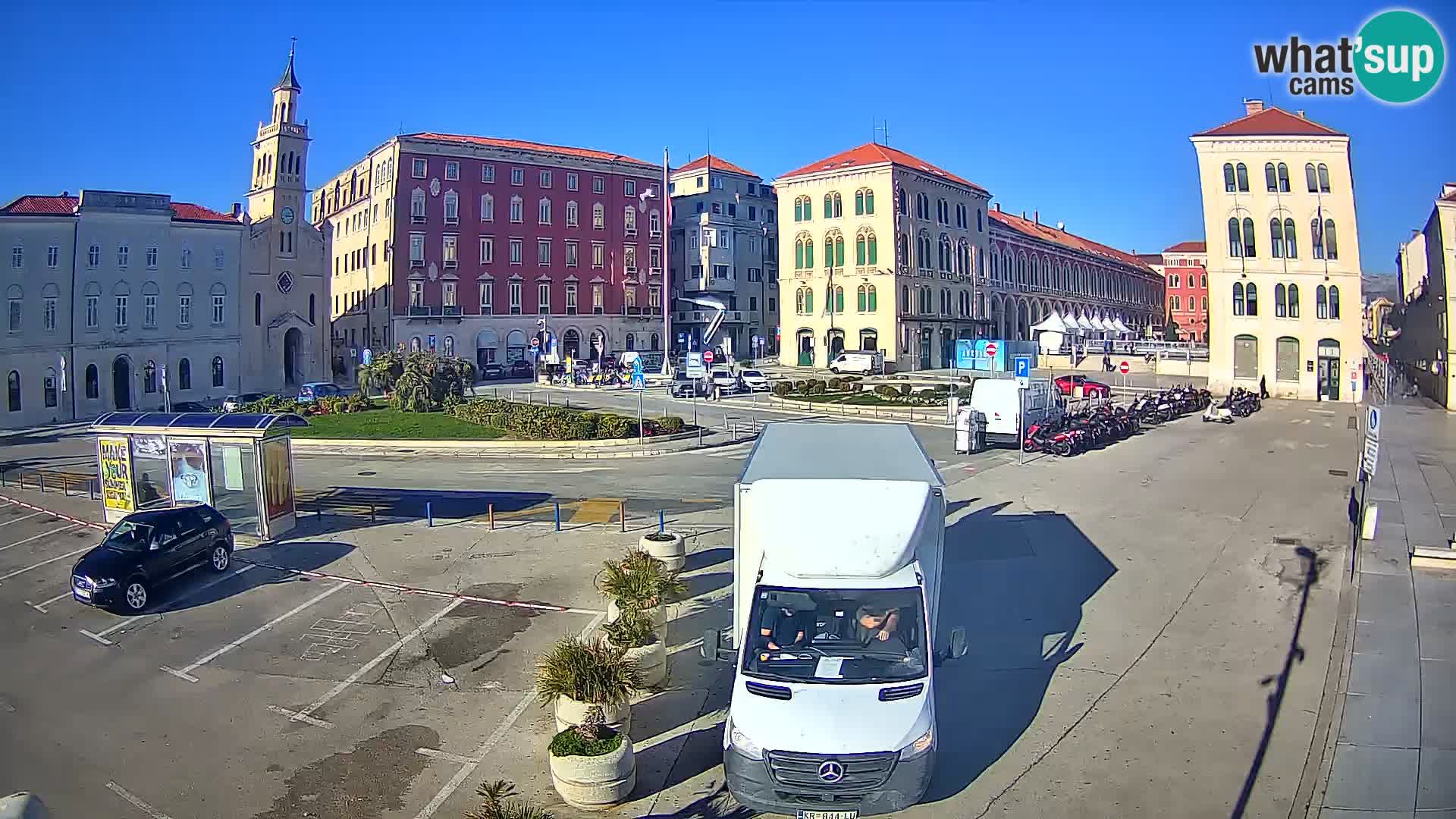 Split kamera Riva – Prokurative | Trg Republike