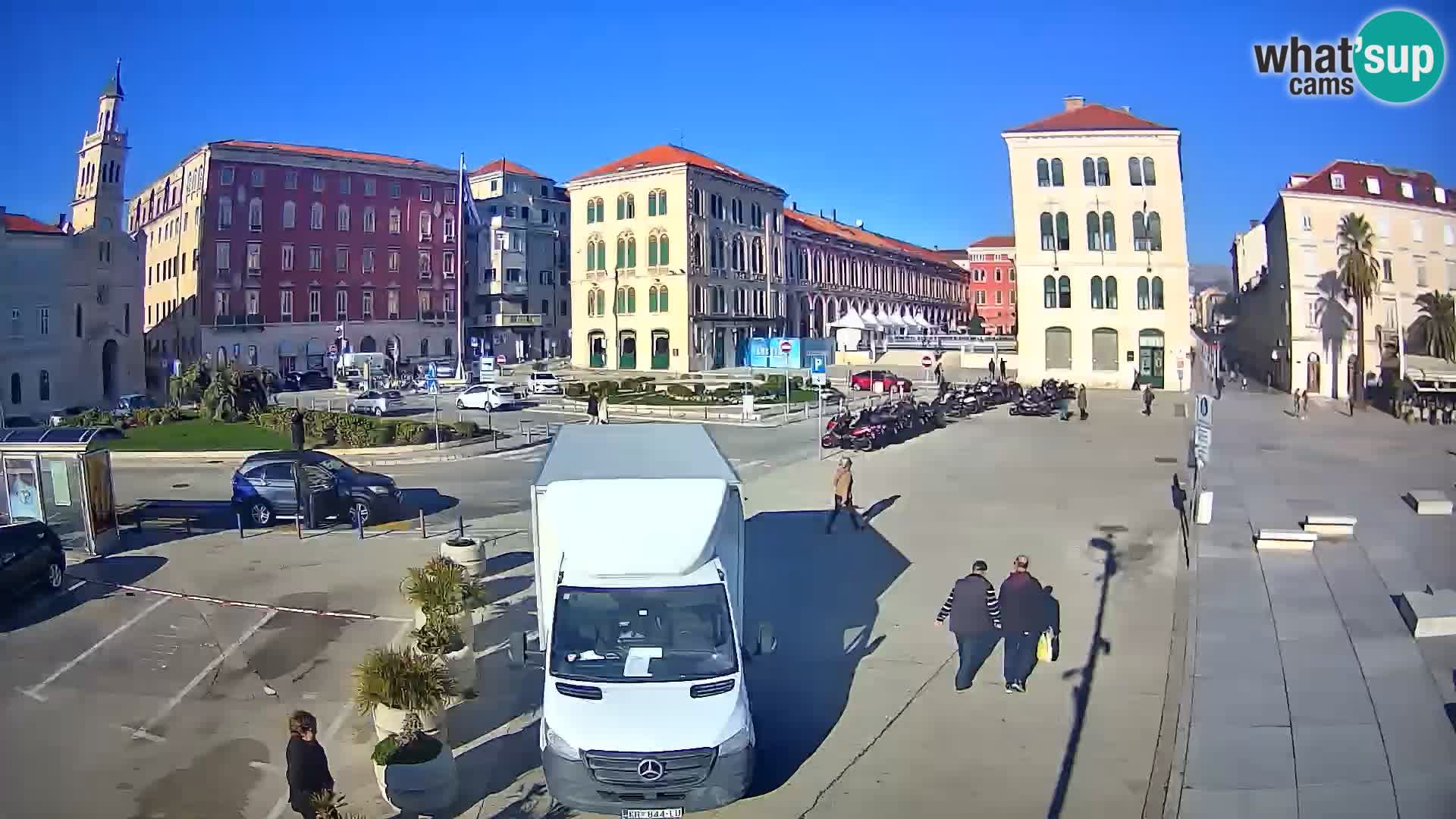 Webcam Split Riva – Prokurative | Plaza de la República