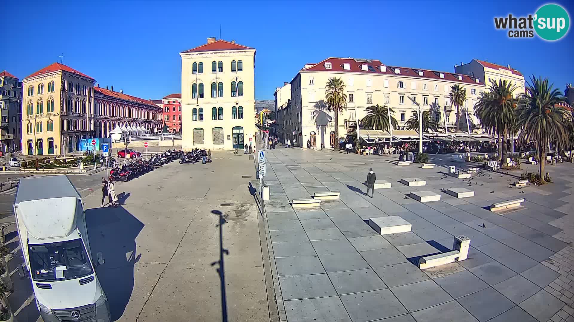 Live kamera Split Riva – Prokurative | Trg Republike