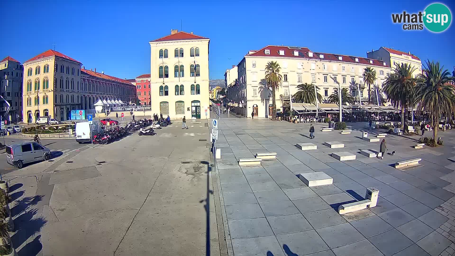 Webcam Split Riva – Prokurative | Plaza de la República