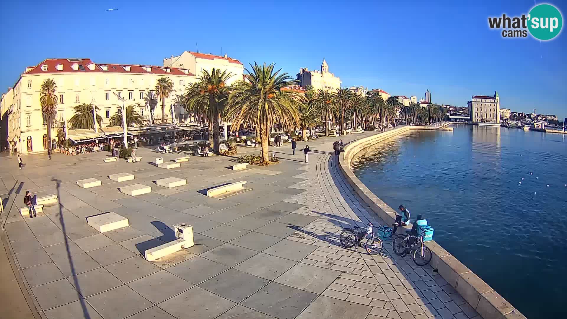 Webcam Spalato Riva – Prokurative | Piazza della Republika