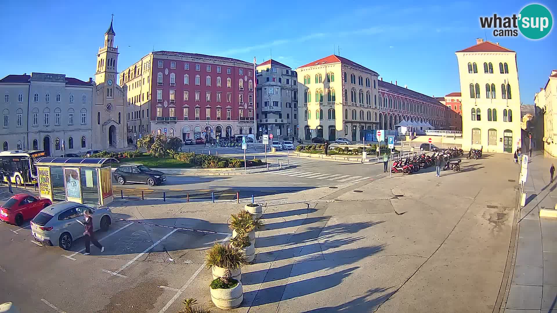 Live kamera Split Riva – Prokurative | Trg Republike