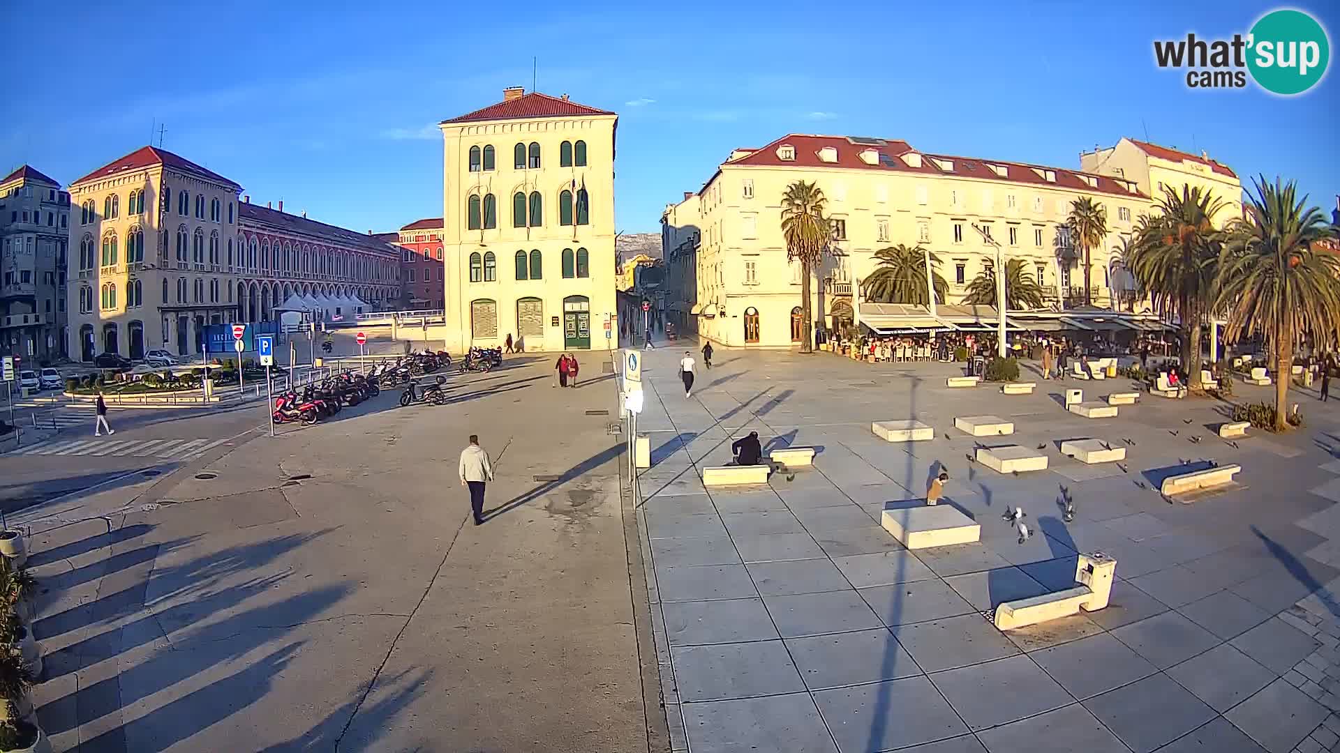 Split kamera Riva – Prokurative | Trg Republike