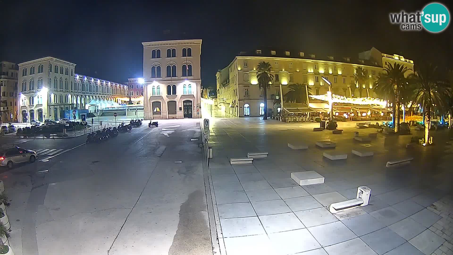 Webcam Split Riva – Prokurative | Trg Republike