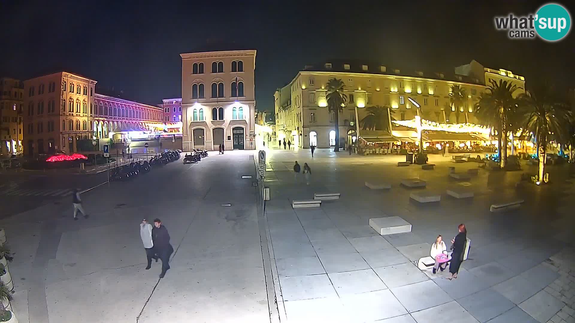 Webcam Split Riva – Prokurative | Trg Republike