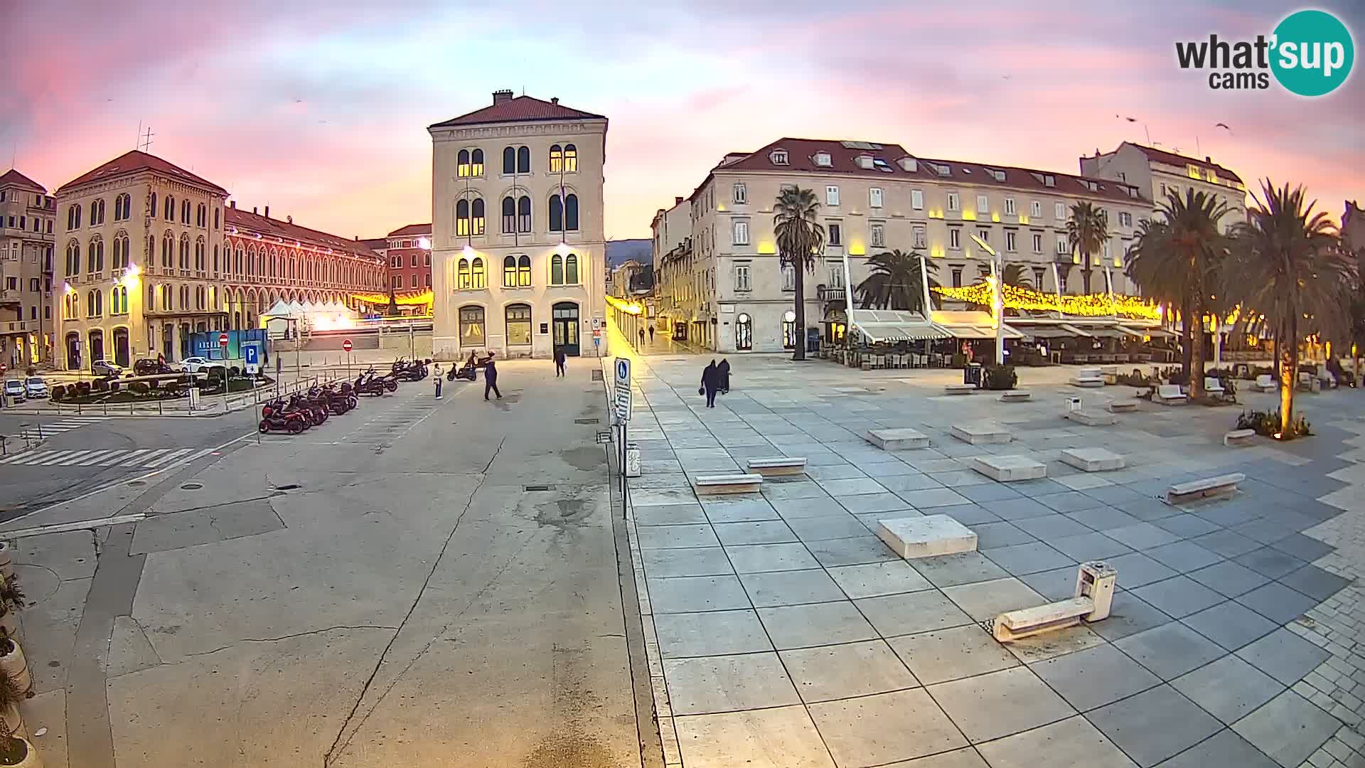 Webcam Split Riva – Prokurative | Plaza de la República