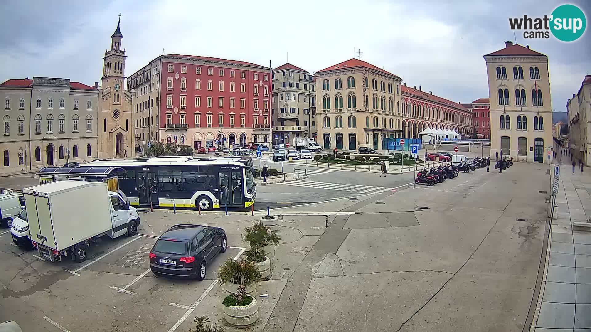 Webcam Split Riva – Prokurative | Plaza de la República