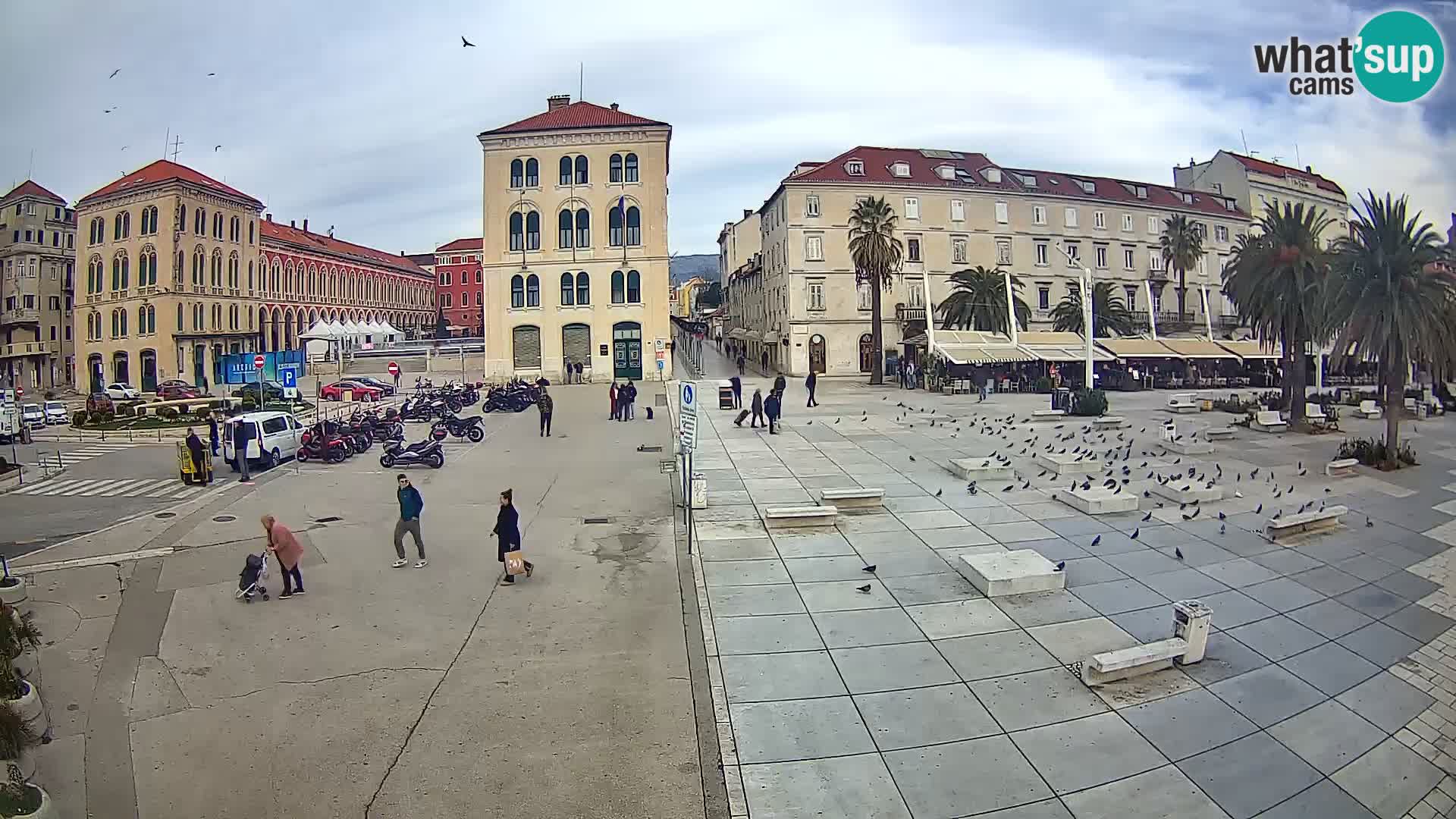 Webcam Split Riva – Prokurative | Plaza de la República