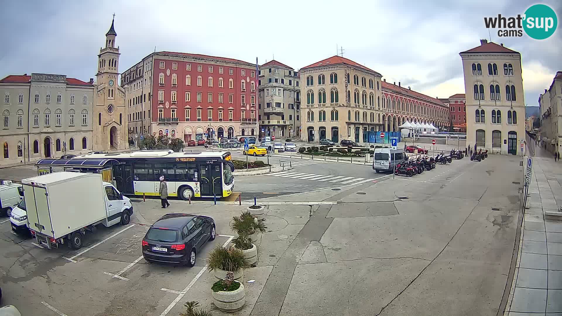 Live kamera Split Riva – Prokurative | Trg Republike