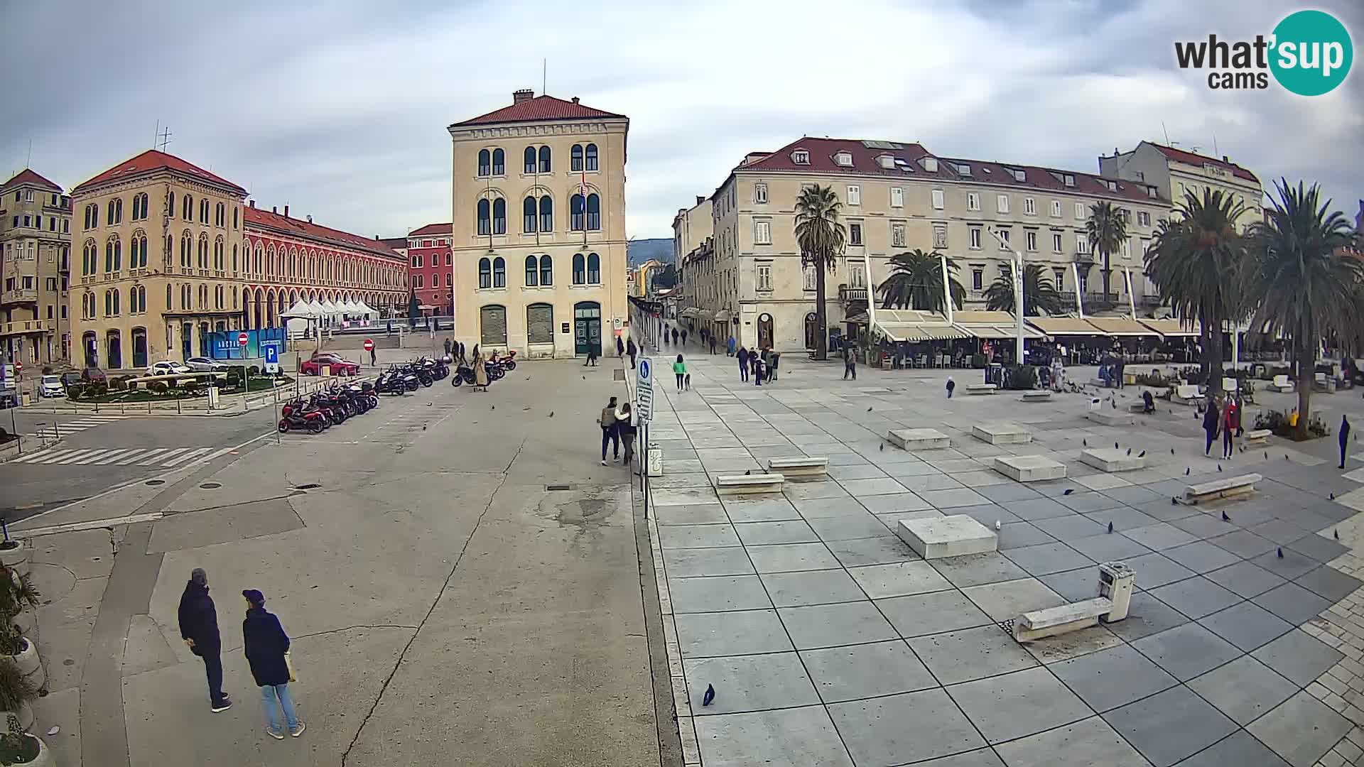 Webcam Spalato Riva – Prokurative | Piazza della Republika