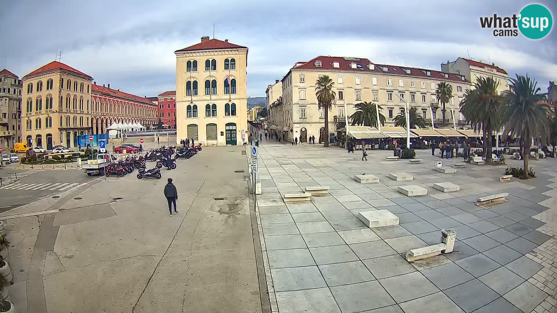 Webcam Spalato Riva – Prokurative | Piazza della Republika