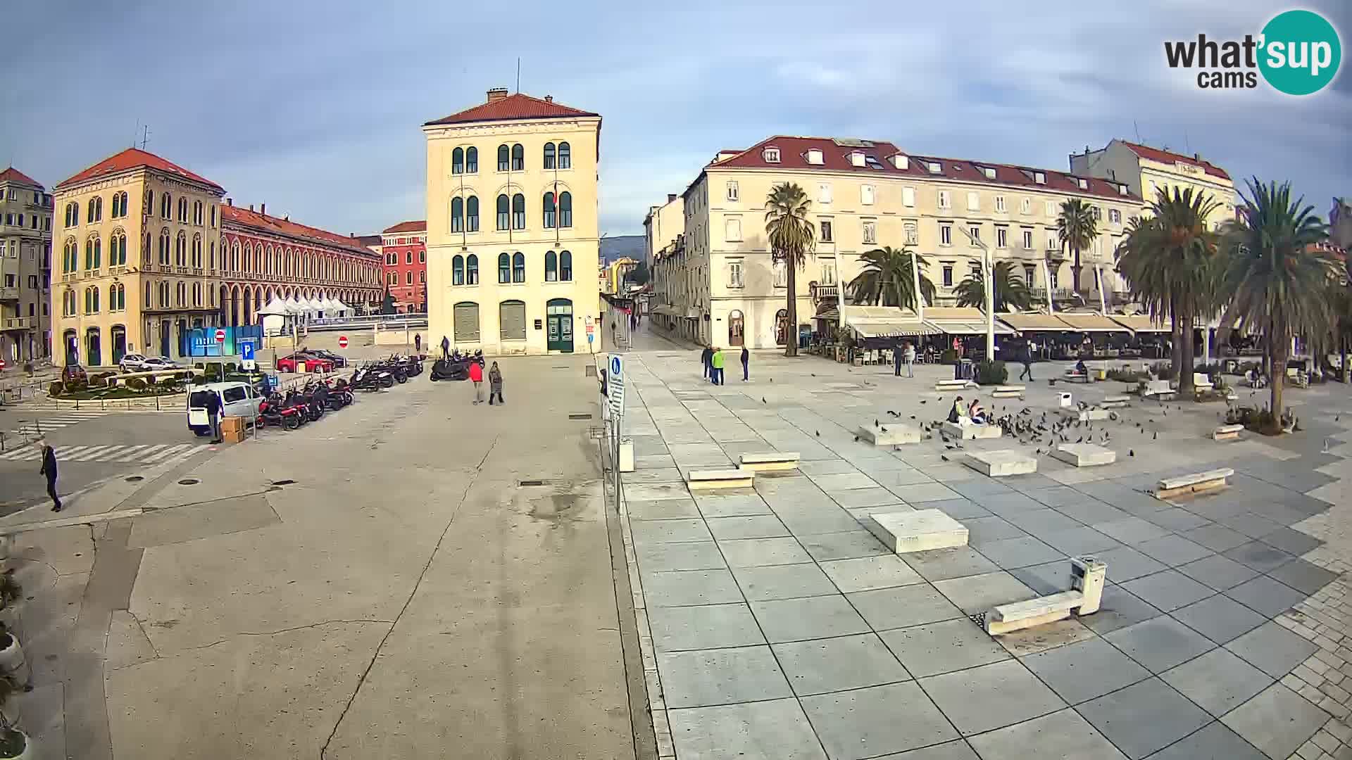Webcam Split Riva – Prokurative | Trg Republike