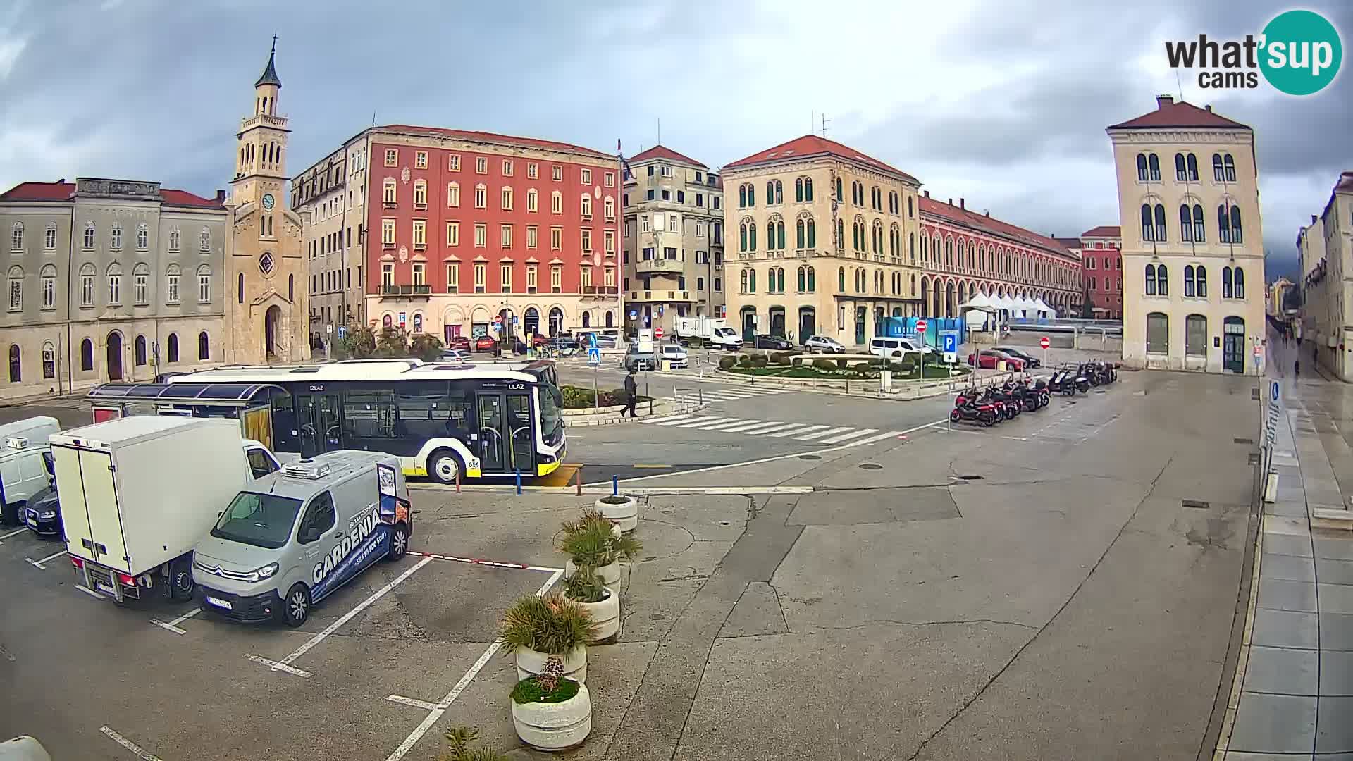 Webcam Spalato Riva – Prokurative | Piazza della Republika