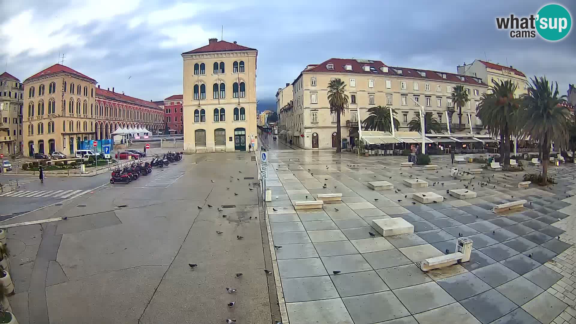 Live kamera Split Riva – Prokurative | Trg Republike