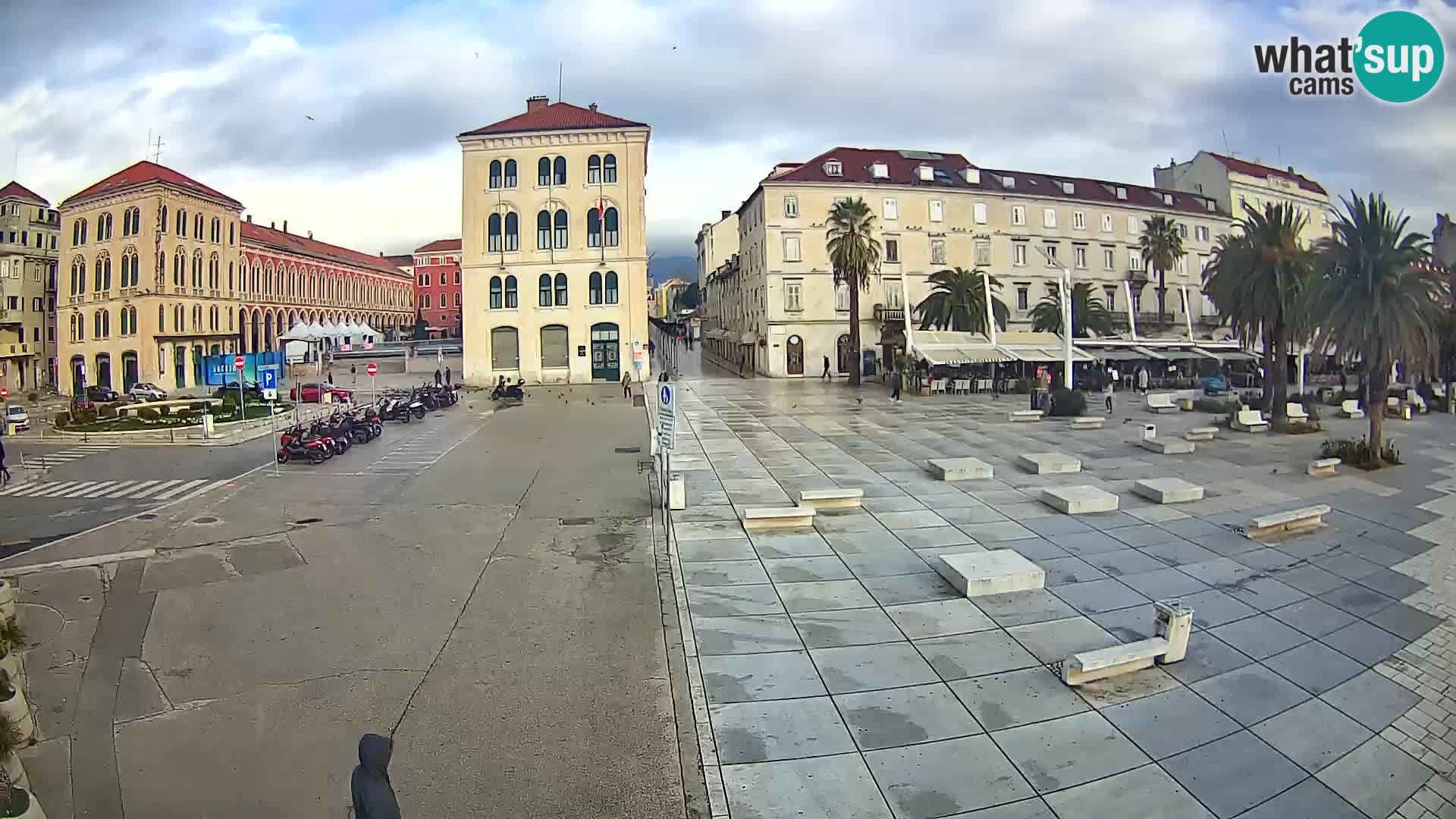 Webcam Spalato Riva – Prokurative | Piazza della Republika