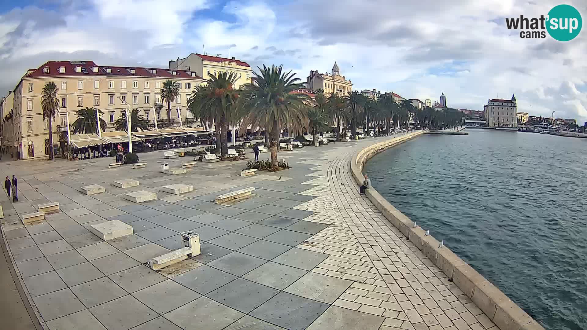 Webcam Split Riva – Prokurative | Trg Republike
