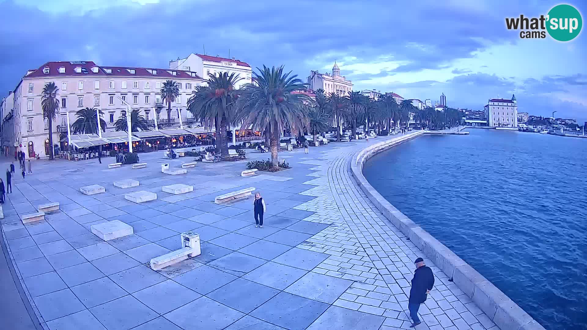 Webcam Spalato Riva – Prokurative | Piazza della Republika