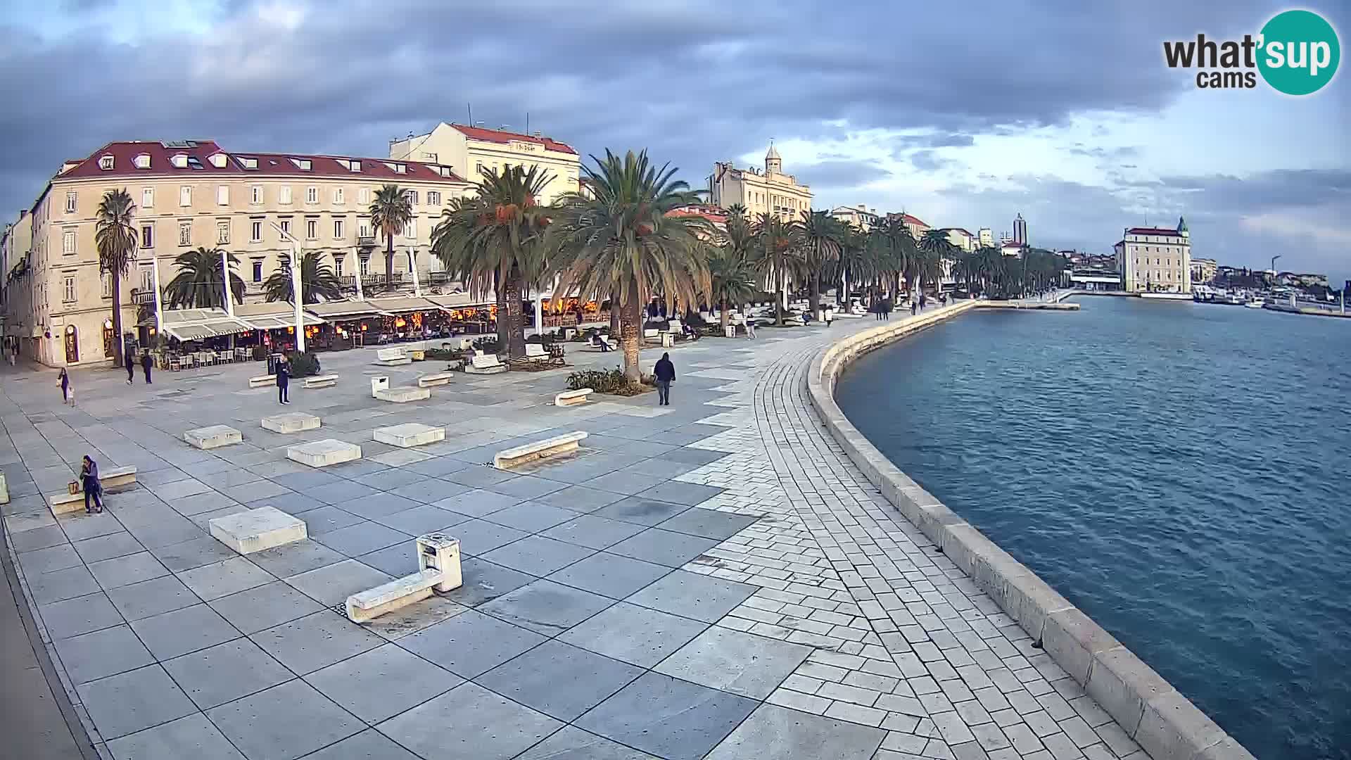 Webcam Split Riva – Prokurative | Trg Republike