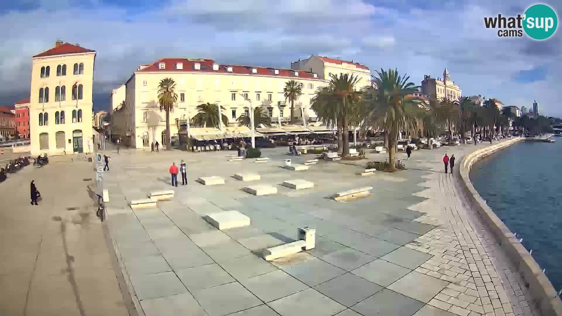 Webcam Spalato Riva – Prokurative | Piazza della Republika