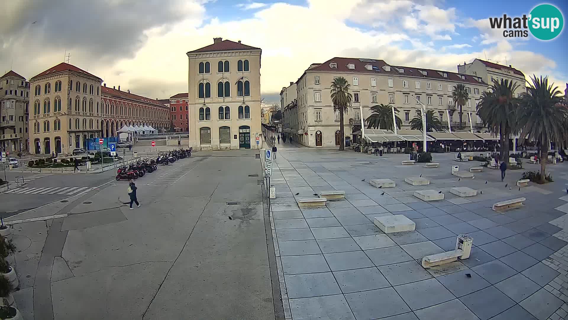 Webcam Split Riva – Prokurative | Trg Republike