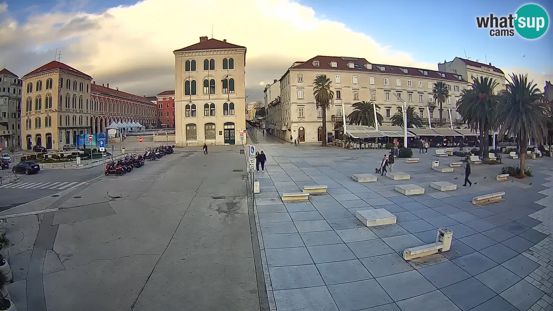 Webcam Spalato Riva – Prokurative | Piazza della Republika
