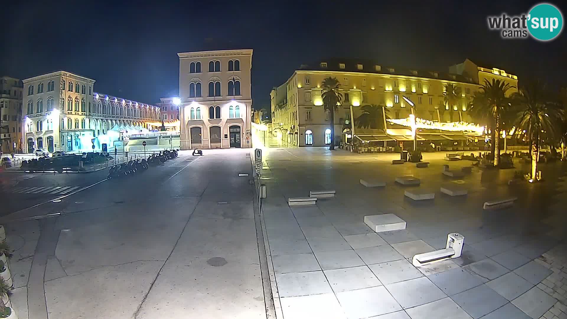 Webcam Split Riva – Prokurative | Trg Republike