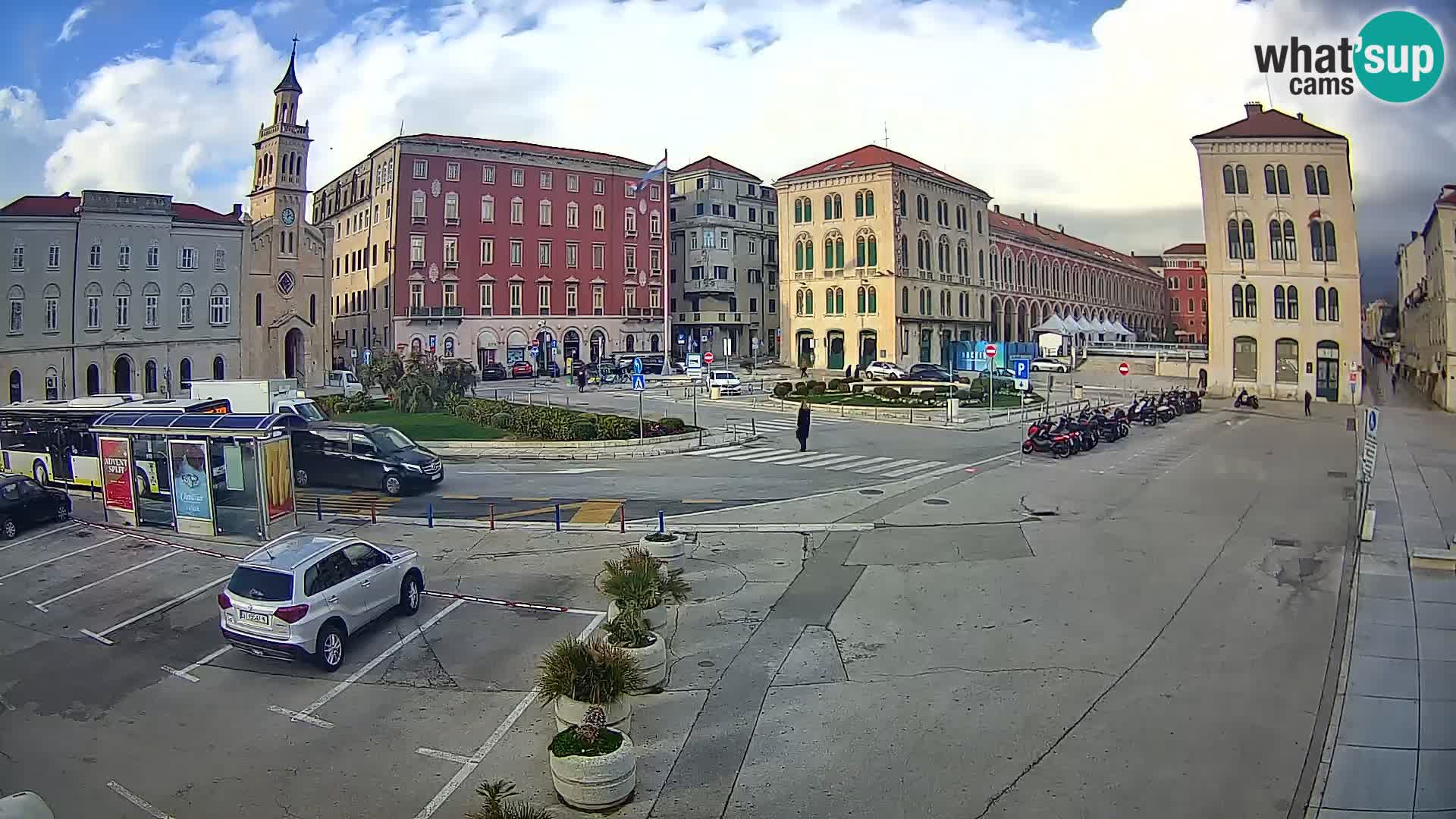 Live kamera Split Riva – Prokurative | Trg Republike