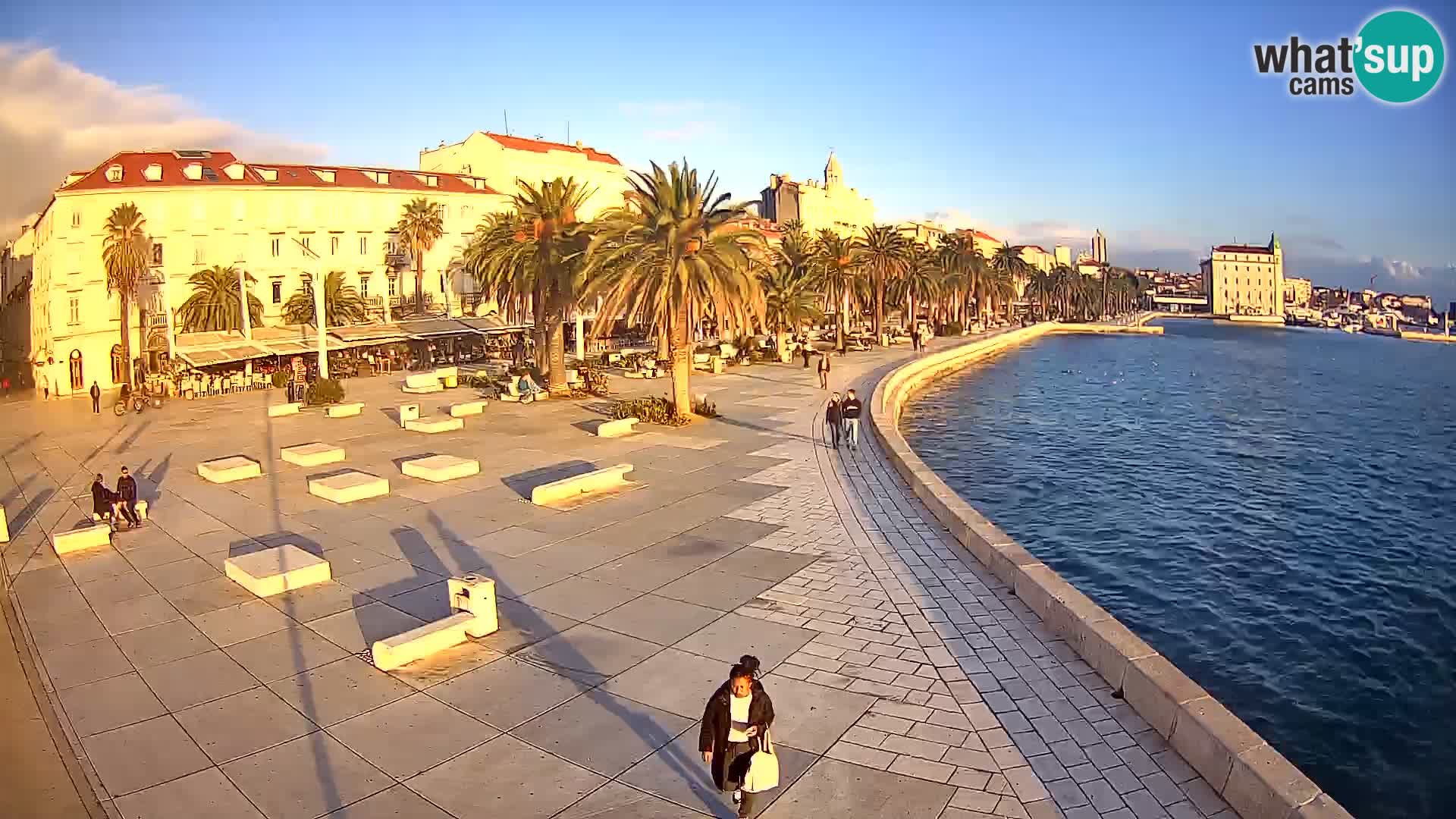 Split kamera Riva – Prokurative | Trg Republike