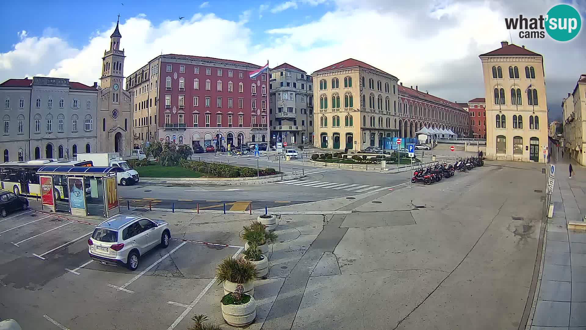 Webcam Split Riva – Prokurative | Trg Republike
