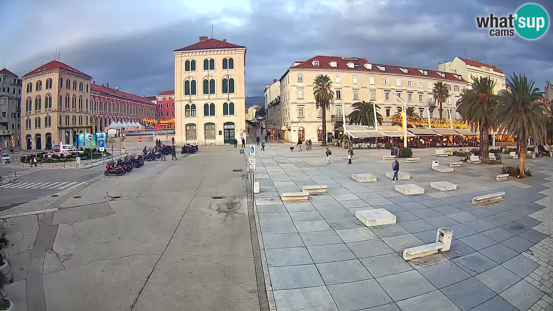 Webcam Spalato Riva – Prokurative | Piazza della Republika