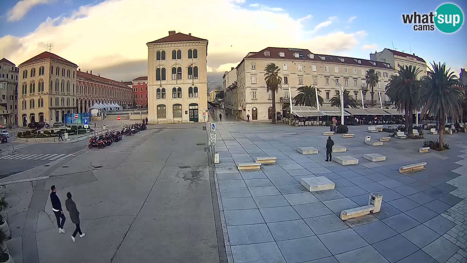 Split kamera Riva – Prokurative | Trg Republike